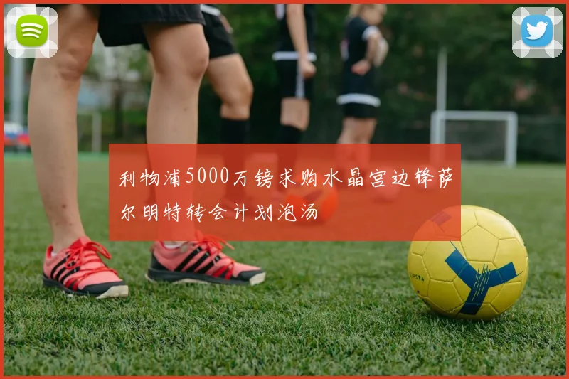利物浦5000万镑求购水晶宫边锋萨尔明特转会计划泡汤